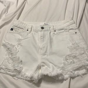 White shorts